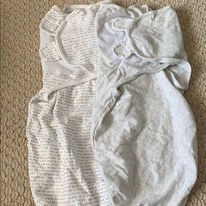 Carters set of 2 swaddles | gender nuetral